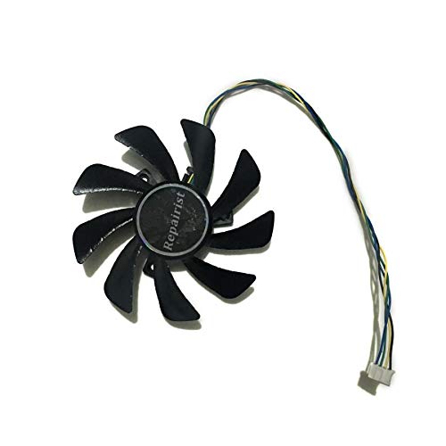 Miwaimao 85MM Fan R7 360/260X/265 GPU VGA Cooler For Radeon His R7 360 R7 260X R7 265 iCooler Graphics Card Cooling System as Replacement