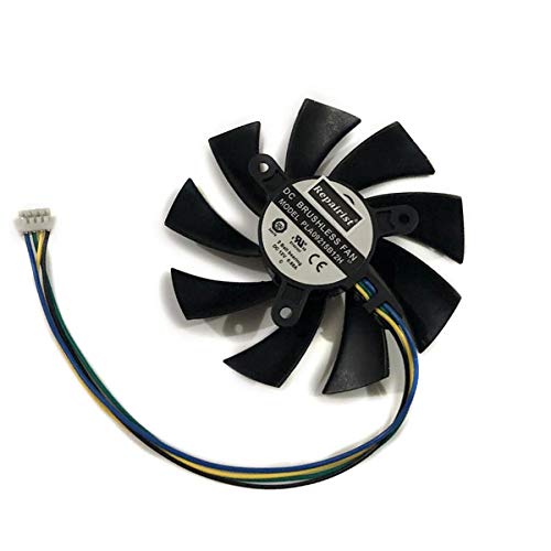 Miwaimao PLA09215B12H 85MM PWM 2Ball Bearing R9-270X GPU VGA Cars Cooler Fan For Club 3D R7 265 R9 270X Graphics Card Cooling