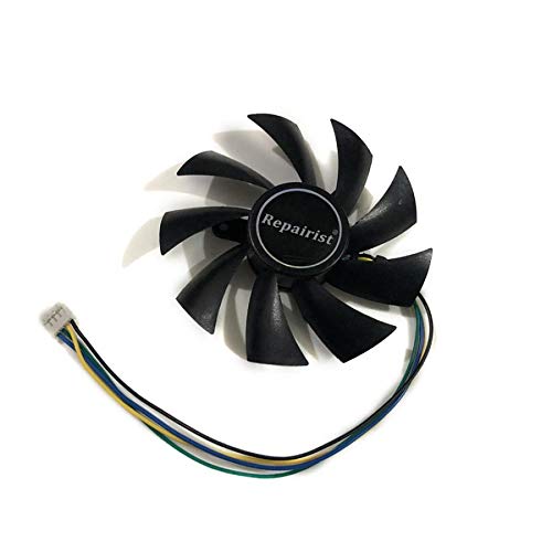 Miwaimao PLA09215B12H 85MM PWM 2Ball Bearing R9-270X GPU VGA Cars Cooler Fan For Club 3D R7 265 R9 270X Graphics Card Cooling