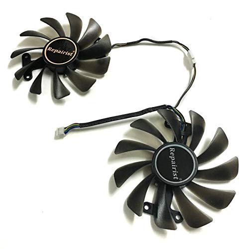 Miwaimao Video Fan GTX1070/1080 GPU Alternative Cooler For kuroutoshikou GALAKURO KFA2 GTX1070Ti EX GTX 1080/1070 EXOC Graphics Cards