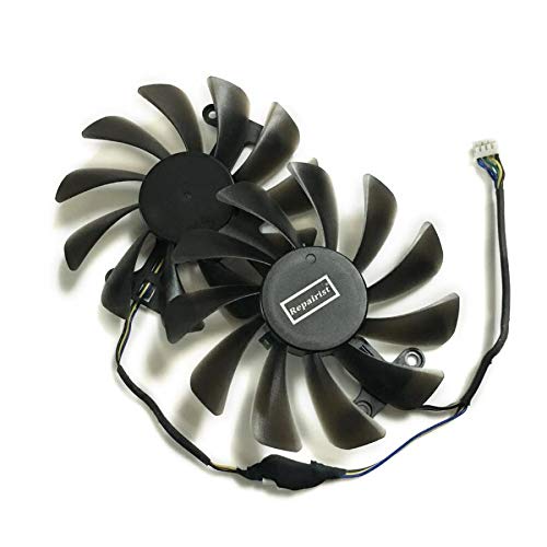 Miwaimao Video Fan GTX1070/1080 GPU Alternative Cooler For kuroutoshikou GALAKURO KFA2 GTX1070Ti EX GTX 1080/1070 EXOC Graphics Cards