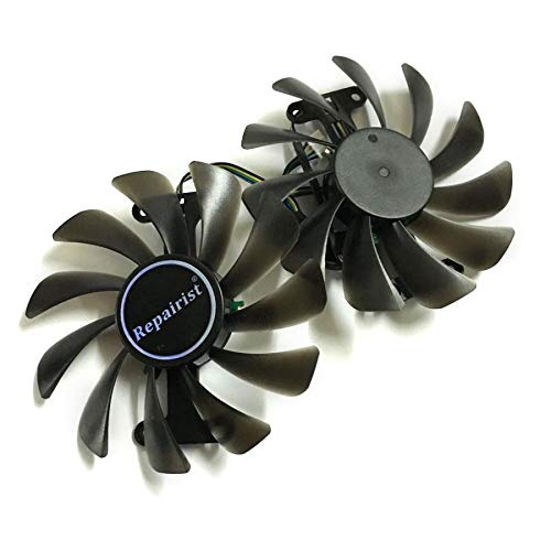 Miwaimao Video Fan GTX1070/1080 GPU Alternative Cooler For kuroutoshikou GALAKURO KFA2 GTX1070Ti EX GTX 1080/1070 EXOC Graphics Cards