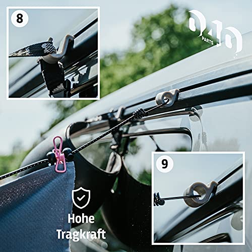 mixcover Juego de 10 ganchos para VW California Bully Camper, etc.