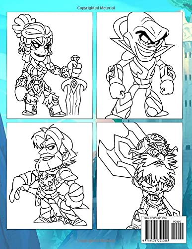Mixigaming! - Brawlhalla Coloring Book: Amazing Gift For Fans Of Brawlhalla To Relax And Relieve Stress. Giving Plenty Of Illustrations