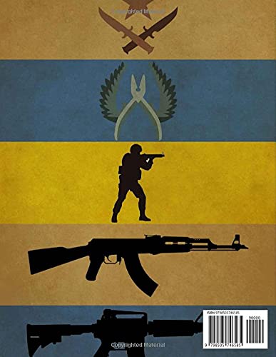 Mixigaming! - CS-GO Coloring Book: Amazing Gift For Fans Of Counter-Strike: Global Offensive To Relax And Relieve Stress. Giving Plenty Of Illustrations