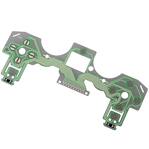 MMOBIEL Flex Ribbon Conductive Film Keypad Reemplazo para el Controlador de PlayStation PS4 Dualshock 4 JDS-001 / JDS-011 Inc. (+) Destornillador