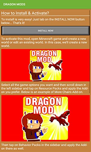 Mod Dragon For Minecraft Pocket Edition