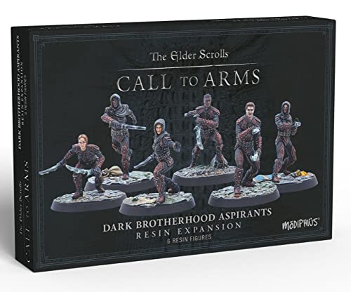 Modiphius Entertainment Elder Scrolls Call to Arms Dark Brotherhood Aspirantes Miniaturas Set, 5060523344857
