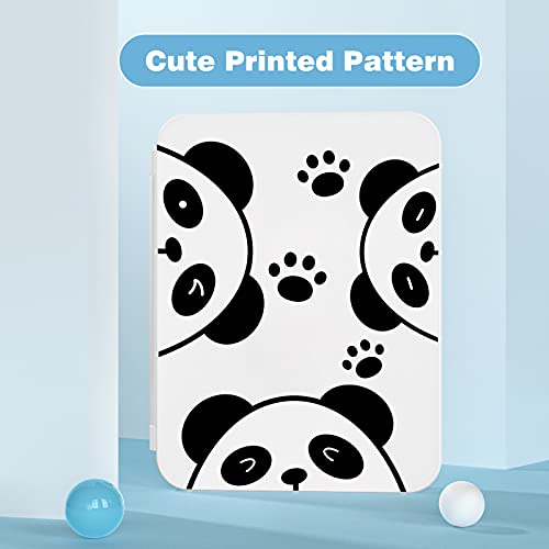 MoKo Funda para Almacenamiento para Switch Juegos Compatible con Nintendo Switch & Switch Lite & Switch OLED, Organizador de 16 Tarjetas de Juego Impermeable Estuche Caja de Tarjeta - Panda Lindo