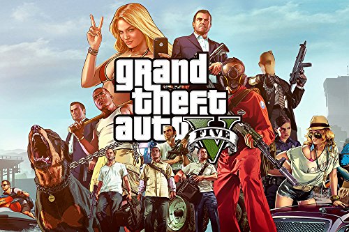 molda18 GTA V GTA 5 Grand Theft Auto 5 Rockstar Jogos Games Sweatshirts Sudaderas – 5289