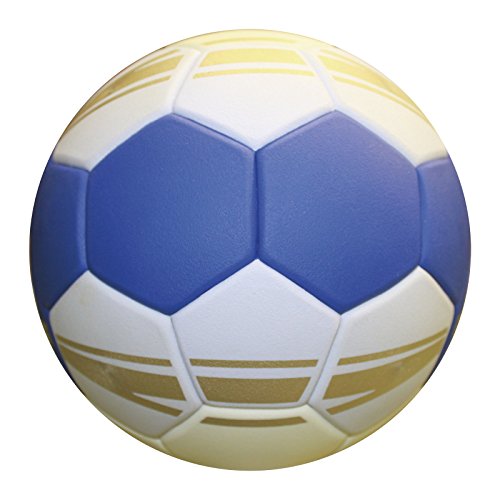 Molten H1C3500 - Balón de Balonmano reglamentario IHF, categoría Infantiles, Azul y blanco, Talla 1