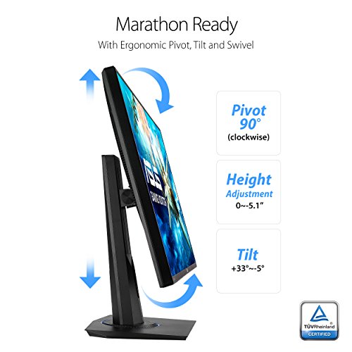 Monitor ASUS 27'' VG275Q FREESYNC Gaming 16:9,1MS,VGA,HDMI,Display Port,Altavoces