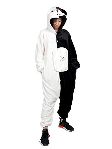 Monokuma Kigurumi | Disfraz de Cosplay para los Fans de Danganronpa | Talla: L