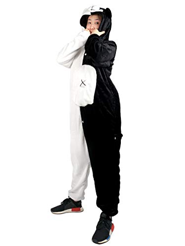 Monokuma Kigurumi | Disfraz de Cosplay para los Fans de Danganronpa | Talla: L