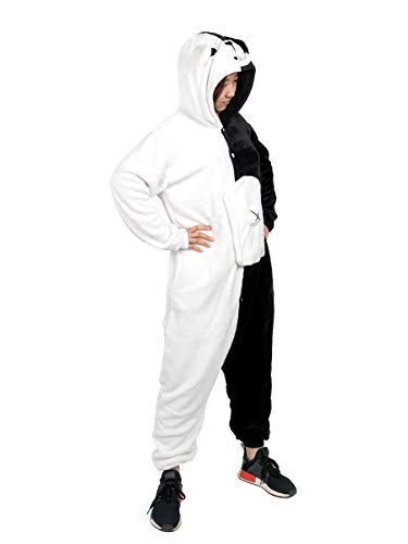 Monokuma Kigurumi | Disfraz de Cosplay para los Fans de Danganronpa | Talla: L