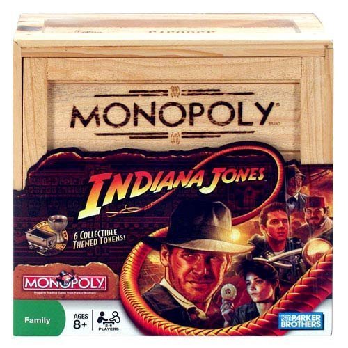 Monopoly Indiana Jones Edition by Hasbro