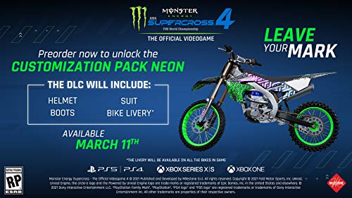 Monster Energy Supercross 4 for PlayStation 4 [USA]