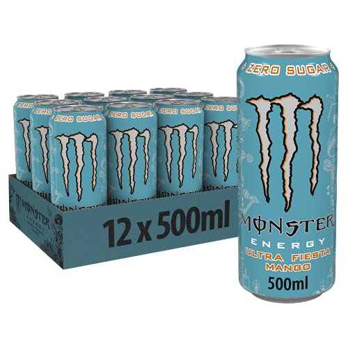 Monster - Energy Ultra Fiesta - Latas (12 unidades, 500 ml)