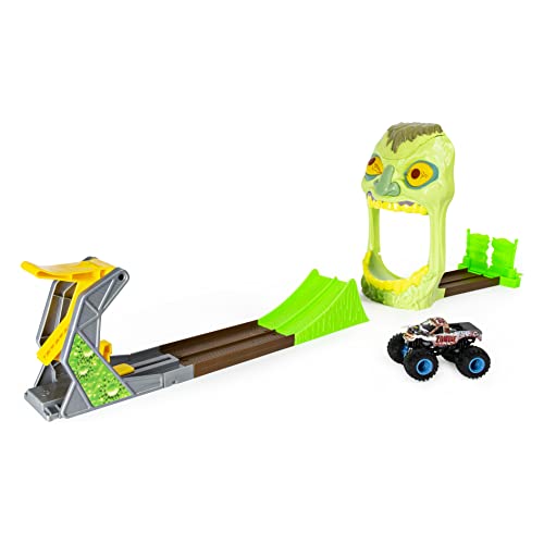 Monster Jam- Monster Jam-6053298-Original Spielset mit exklusivem Truck, Maßstab Madness-Camión Monstruo Zombi (Escala 1:64), Multicolor (Spin Master 20103383-6053298) , color/modelo surtido