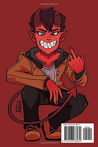 Monster Prom Damien Notebook: (110 Pages, Lined, 6 x 9)