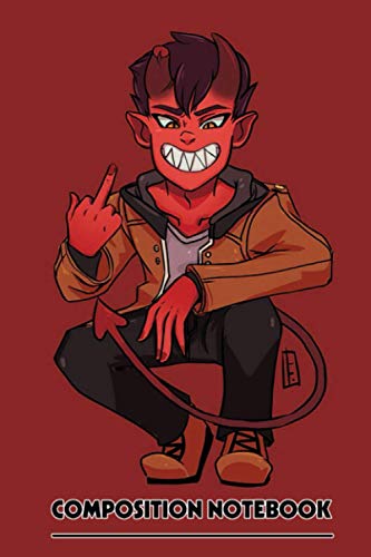 Monster Prom Damien Notebook: (110 Pages, Lined, 6 x 9)