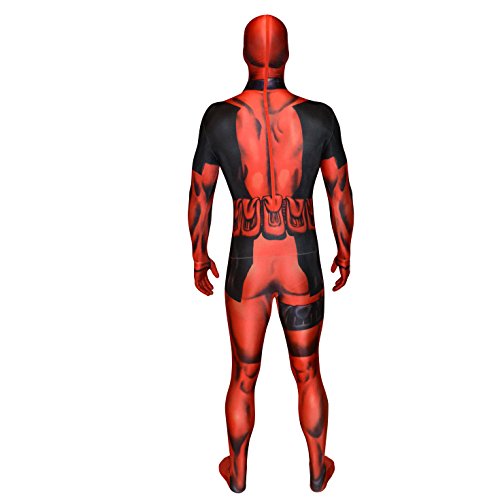 Morphsuits MLDPM - Deadpool trajes adultos, M, 150-165 cm, multicolor , color/modelo surtido