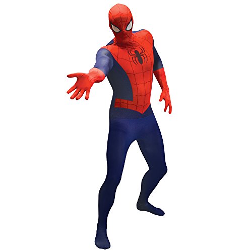 Morphsuits 'Spider-Man' - Disfaz Oficial, color Azul/ Rojo, talla M/5'4" (161 cm)