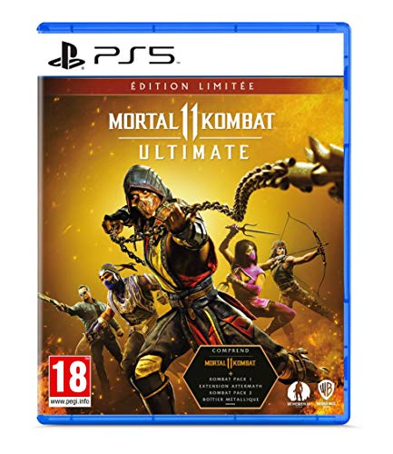 Mortal Kombat 11 Ultimate - Steelcase - D1 (PS5) [Importación francesa]