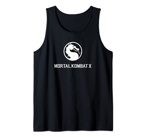 Mortal Kombat X Dragon Logo Camiseta sin Mangas
