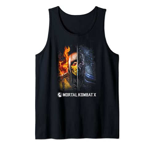 Mortal Kombat X Fire and Ice Camiseta sin Mangas