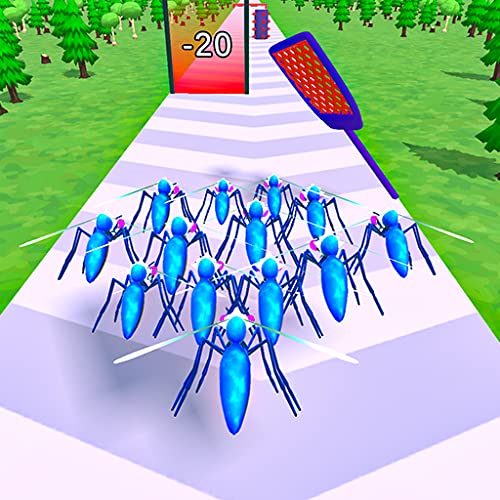 Moshquito Fest Flying Multiply Math Rush 3D - Mosquito Suck Giant Blood Challenge Mosquitos Bridge Shortcut Race Runner Game