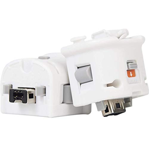 Motion Plus Adaptador de Sensor para Nintendo Wii Remoter, Adaptadores para Mando A Distancia de Wii Adapter for Wii Remote Controller Blanco (Producto de Terceros) (2 PCS)