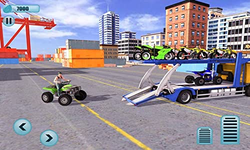 Motorcycle Transporter Truck: Bike Transport Games