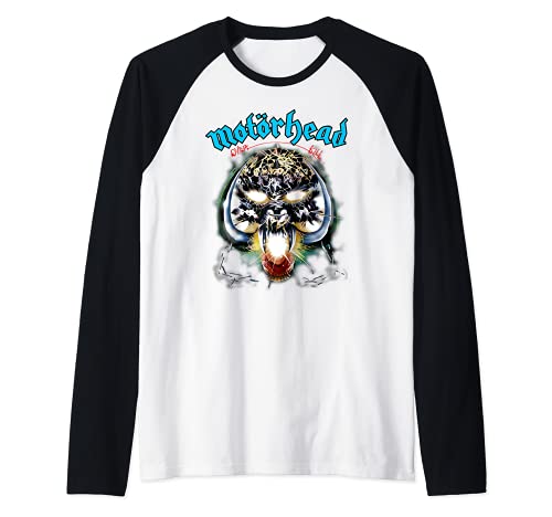 Motörhead - Over Kill Camiseta Manga Raglan
