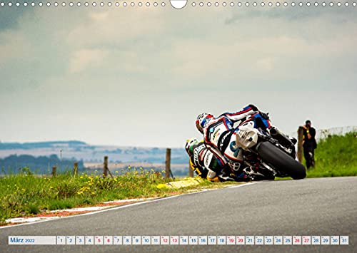 Motorrad Rennsport (Wandkalender 2022 DIN A3 quer)