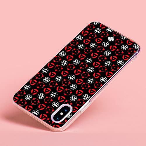 Movilshop Funda para [ OPPO Reno 4Z 5G ] Dibujos Frikis [ Ojos Sharingan ] de Silicona Flexible Transparente Carcasa Case Cover Gel para Smartphone.