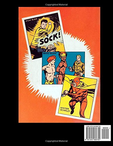 Mr. Scarlet From Wow Comics Vol. 1: Golden Age Comic Collection Featuring Mr. Scarlet From Wow Comics