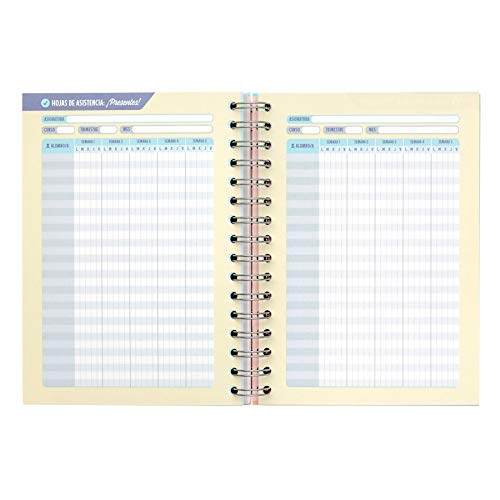 Mr. Wonderful Planificador para profes - Lo estás haciendo de 10, Multicolor, 0