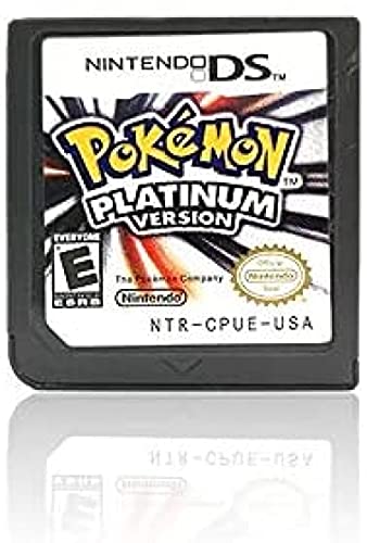 MRZJ Pokémon Corazón Gold Version Soul Silver Version Platinum Version Version Diamond Version Pearl Version Game Cartridges Game Cartridges for NDS 3DS DSI DS (Reproducción Version)
