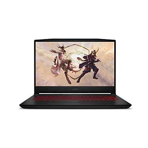 MSI Katana GF66 11UC-072XES - Ordenador portátil de 15.6" FullHD 144Hz (Intel Core i7-11800H, 16GB de RAM,512GB SSD, Nvidia RTX3050-4GB, sin sistema operativo) negro - Teclado QWERTY Español