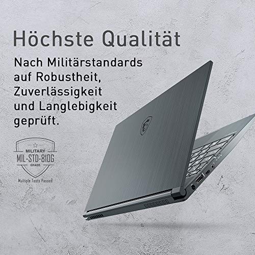 msi Modern A10M-669 Gris Portátil 39,6 cm (15.6") 1920 x 1080 Pixeles 10th Gen Intel® Core i5 8 GB DDR4-SDRAM 512 GB SSD Windows 10 Home Modern A10M-669, 10th Gen Intel® Core i5, 1,6