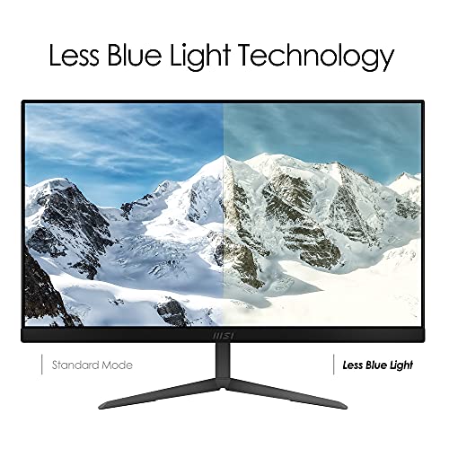 MSI Modern AM241 11M-014EU All-in-One PC -Panel IPS FHD 23.8", 11th Gen Intel Core i5-1135G7 CPU, 8GB DDR4 RAM, 256GB M.2 SSD, Wi-Fi 6, Teclado y Ratón Inalámbricos, Windows 10 Home, Negro