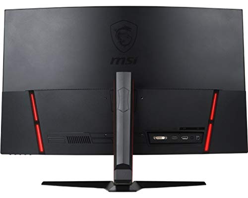 MSI Optix AG32CV - Monitor Gaming Curvo de 31.5" FullHD 165Hz (1920 x 1080p, 1ms de respuesta, Panel VA, brillo 250 nits, ratio 16:9, Antiglare) negro