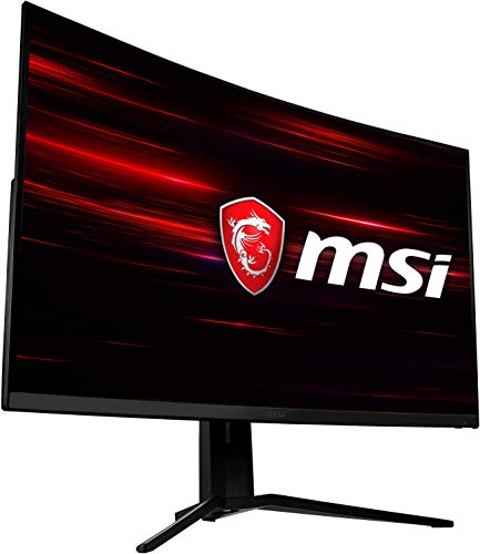 MSI Optix MAG321CURV - Monitor Gaming Curvo de 31.5" UHD 60Hz ( 3840 x 2160p, ratio 16:9, Panel VA, Pantalla curva 1500R, 4ms respuesta, brillo 300nits, Antiglare) Negro