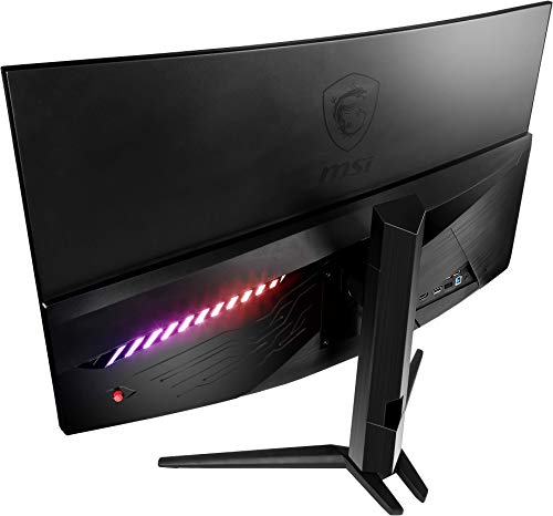 MSI Optix MAG321CURV - Monitor Gaming Curvo de 31.5" UHD 60Hz ( 3840 x 2160p, ratio 16:9, Panel VA, Pantalla curva 1500R, 4ms respuesta, brillo 300nits, Antiglare) Negro