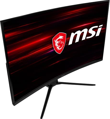 MSI Optix MAG322CQR - Monitor de 31.5" WQHD 165 Hz (2560 x 1440 Pixeles, ratio 16:9, 1 ms de repuesta, AMD FreeSync) negro, compatible con consolas