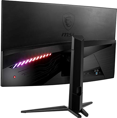 MSI Optix MAG322CQR - Monitor de 31.5" WQHD 165 Hz (2560 x 1440 Pixeles, ratio 16:9, 1 ms de repuesta, AMD FreeSync) negro, compatible con consolas