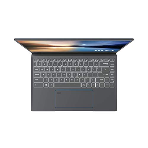 MSI Prestige 14Evo A11M-003ES - Ordenador portátil de 14" FullHD (Intel Core i7-1185G7, 16GB RAM, 512GB SSD, Intel Iris Xe Graphics, Windows 10 Home Plus) Glossy Grey - Teclado QWERTY Español