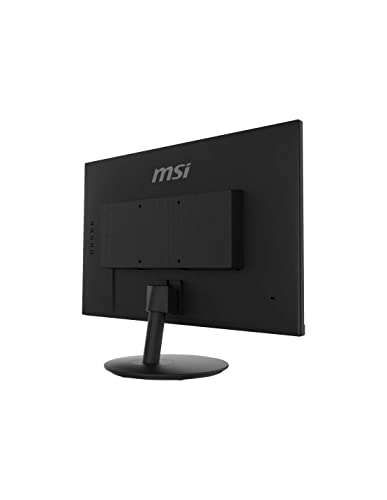 MSI Pro MP242 – Monitor profesional de 23.8" LED IPS, 60 Hz (1920 x 1080 Pixeles, Ratio 16:9, 5 ms de repuesta)
