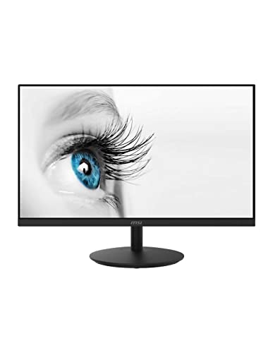 MSI Pro MP242 – Monitor profesional de 23.8" LED IPS, 60 Hz (1920 x 1080 Pixeles, Ratio 16:9, 5 ms de repuesta)